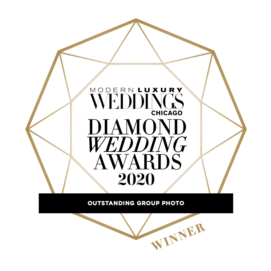2020 Modern Luxury Wedding Award for Outstanding Group Photo